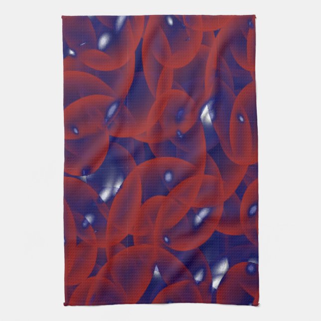 Berrythrocyte Tea Towel (Vertical)
