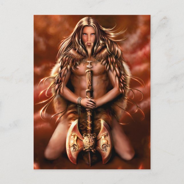 Berserker Postcard 1 by Nellis Eketorp (Front)