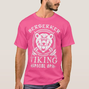 Berserker Viking Bear Ancient Norse Warrior Herita T-Shirt
