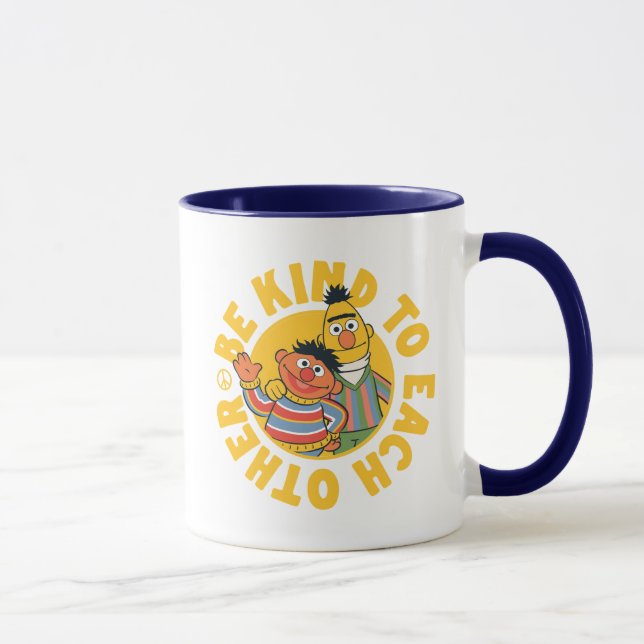 Bert and Ernie | Be Kind to Each Other Mug (Right)