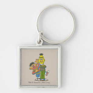 Bert and Ernie Classic Style Key Ring