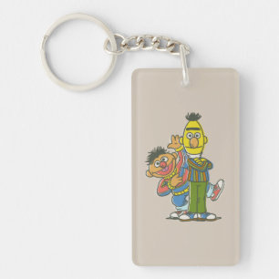 Bert and Ernie Classic Style Key Ring
