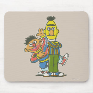 Bert and Ernie Classic Style Mouse Mat