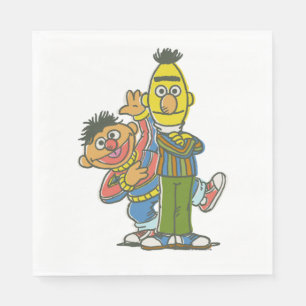 Bert and Ernie Classic Style Napkin