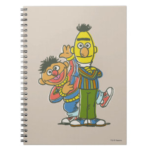 Bert and Ernie Classic Style Notebook