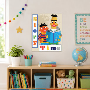 Bert and Ernie Classroom Reading Poster