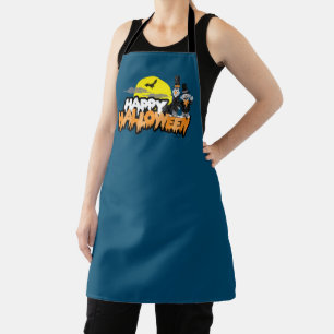 Bert and Ernie   Happy Halloween Apron