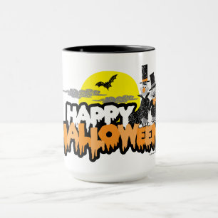 Bert and Ernie Happy Halloween Mug