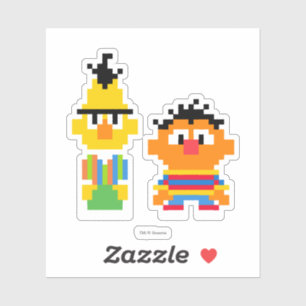 Bert and Ernie Pixel Art