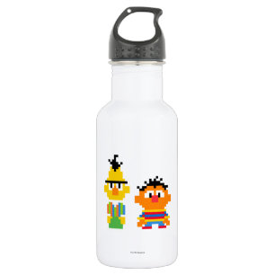Bert and Ernie Pixel Art 532 Ml Water Bottle