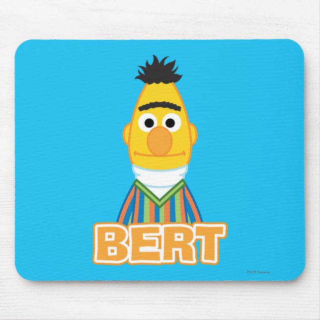 Bert Classic Style Mouse Mat (Front)