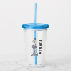 Bert Don't Talk to Me Acrylic Tumbler