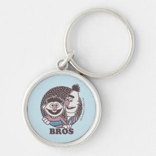 Bert & Ernie Bros Key Ring