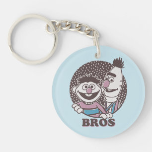 Bert & Ernie Bros Key Ring
