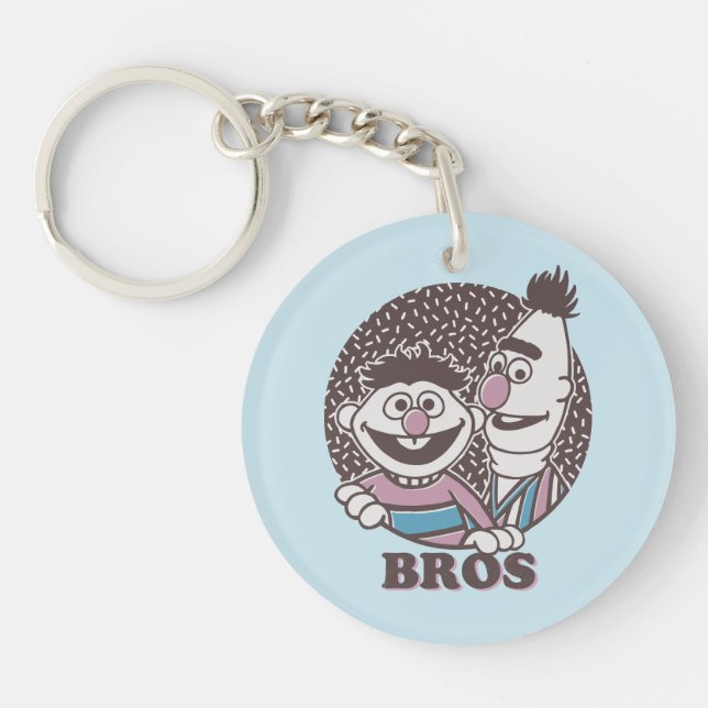 Bert & Ernie | Bros Key Ring (Front)