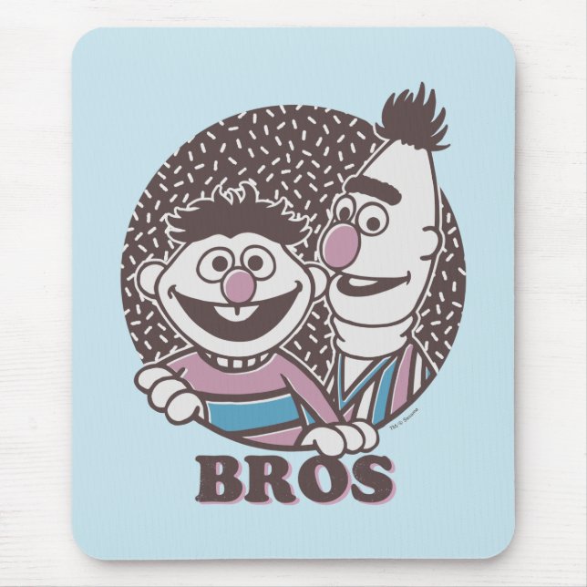 Bert & Ernie | Bros Mouse Mat (Front)