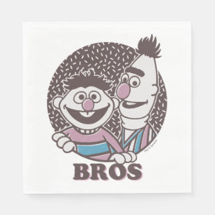 Bert & Ernie   Bros Napkin