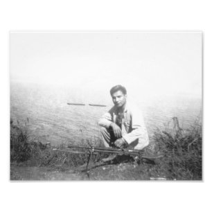 Bert Funmaker B&W Photo Print