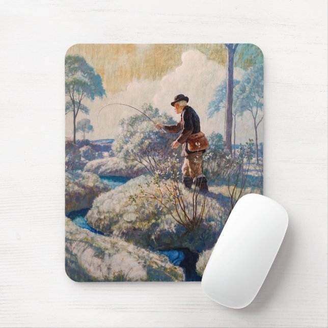 Bert McCorrison by Newell Convers Wyeth Mouse Mat (With Mouse)