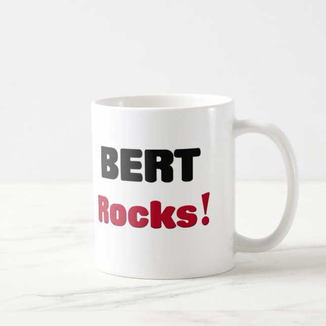 Bert Rocks Coffee Mug (Right)