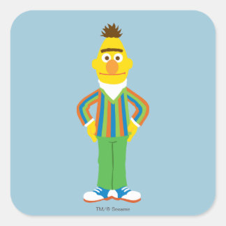 Bert Standing Square Sticker