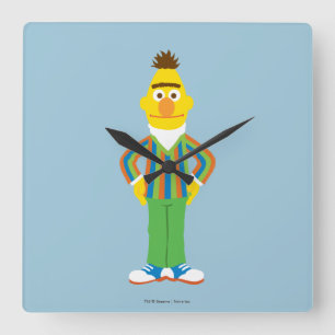 Bert Standing Square Wall Clock