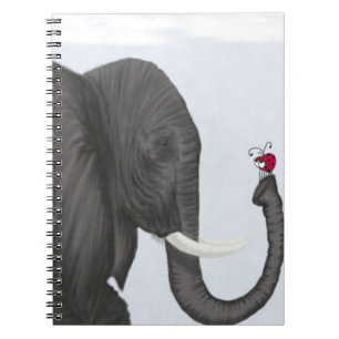 Bertha The Elephant And Her Visitor Notebook