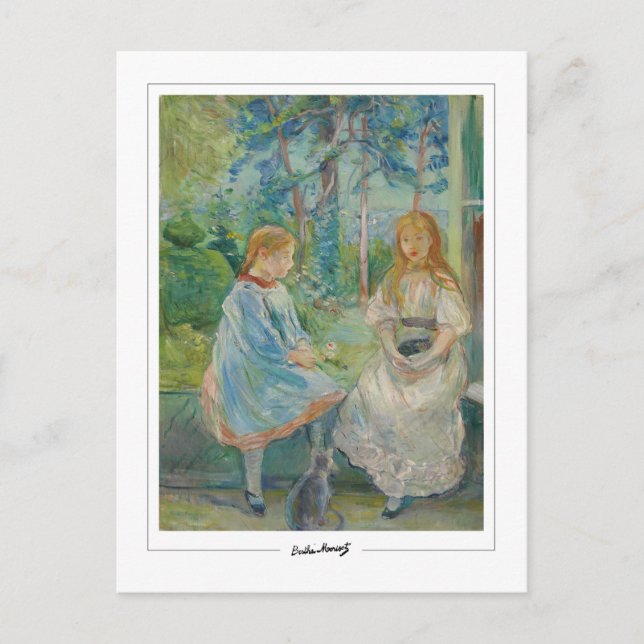 Berthe Morisot #135 - Fine Art Postcard (Front)