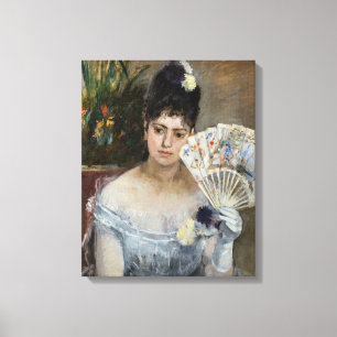 Berthe Morisot - At the Bal Canvas Print