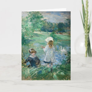 Berthe Morisot - Beside a Lake / Au bord du lac Card