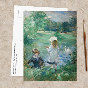 Berthe Morisot - Beside a Lake / Au bord du lac Postcard