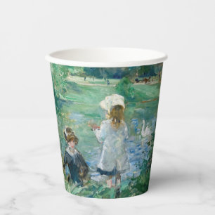 Berthe Morisot - Beside a Lake Paper Cups
