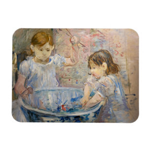 Berthe Morisot - Children at the Basin Magnet