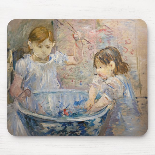 Berthe Morisot - Children at the Basin Mouse Mat (Front)