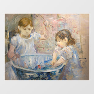 Berthe Morisot - Children at the Basin Window Cling