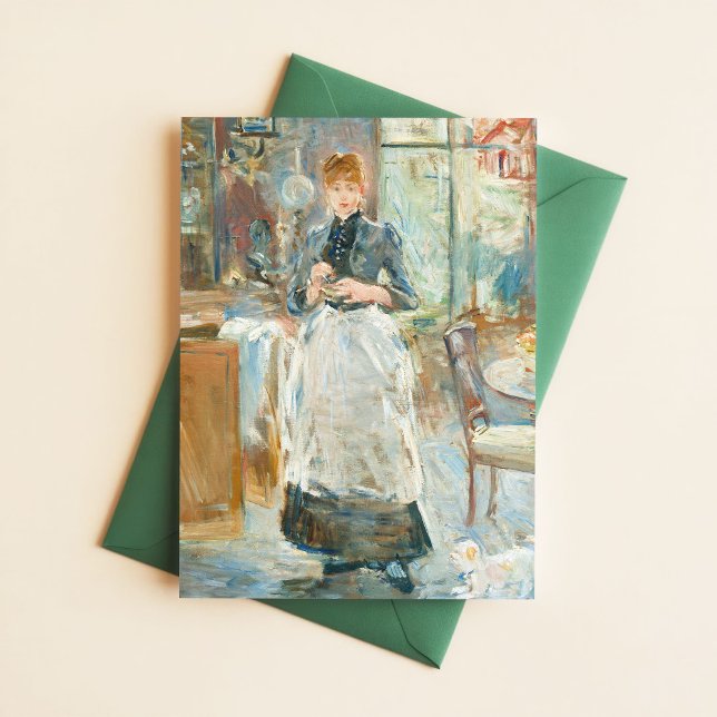 Berthe Morisot Dining Room Impressionist Art Postcard (Creator Uploaded)