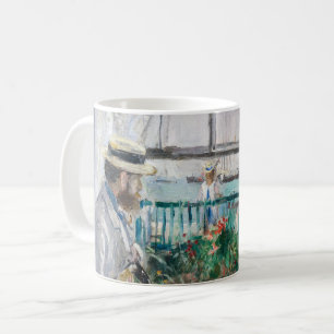 Berthe Morisot - Eugene Manet on the Isle of Wight Coffee Mug