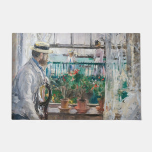 Berthe Morisot - Eugene Manet on the Isle of Wight Doormat