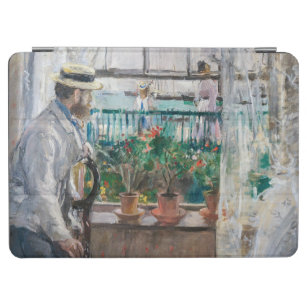 Berthe Morisot - Eugene Manet on the Isle of Wight iPad Air Cover