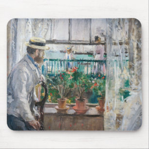 Berthe Morisot - Eugene Manet on the Isle of Wight Mouse Mat