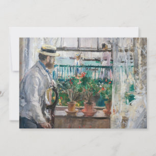 Berthe Morisot - Eugene Manet on the Isle of Wight Thank You Card