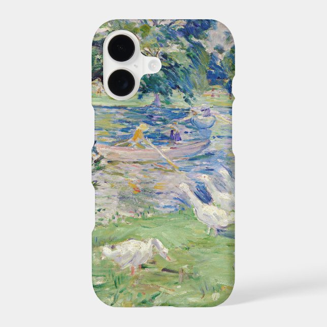 Berthe Morisot - Girl in a Boat with Geese (Back)