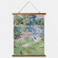 Berthe Morisot - Girl in a Boat with Geese