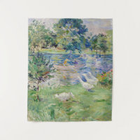 Berthe Morisot - Girl in a Boat with Geese