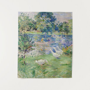 Berthe Morisot - Girl in a Boat with Geese Tapestry