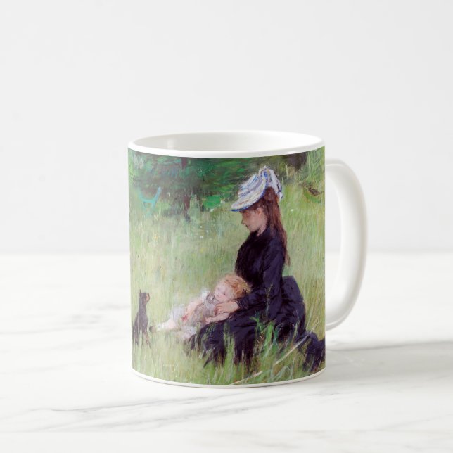 Berthe Morisot - In a Park Coffee Mug (Front Right)