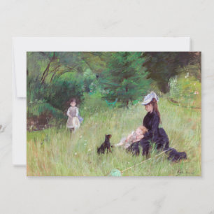 Berthe Morisot - In a Park / Dans le parc Invitation