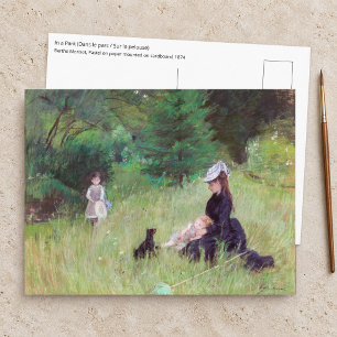 Berthe Morisot - In a Park / Dans le parc Postcard