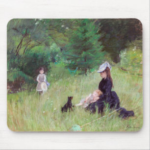 Berthe Morisot - In a Park Mouse Mat