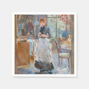 Berthe Morisot - In the Dining Room Napkin
